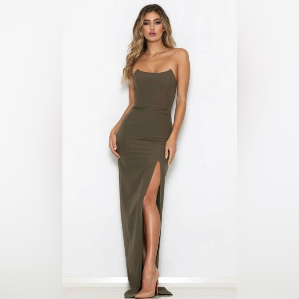 Abbys by Abby Sofia dress in Olive size XS
